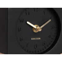 Stolové hodiny Paris Karlsson KA6167BK, 13cm